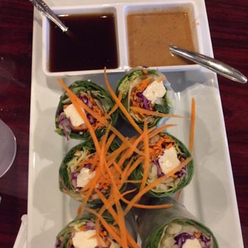 My Thai - Tofu spring rolls are very good but a little heavy on the basil. - Thai Near Me - La Quinta, California My Thai - Tofu spring rolls are very good but a little heavy on the basil. - Thai Near Me - La Quinta, California