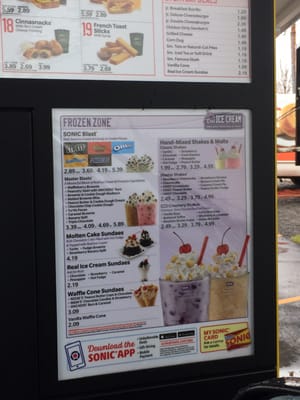 Menu photo 2 Sonic Drive-In Rochester, NY
