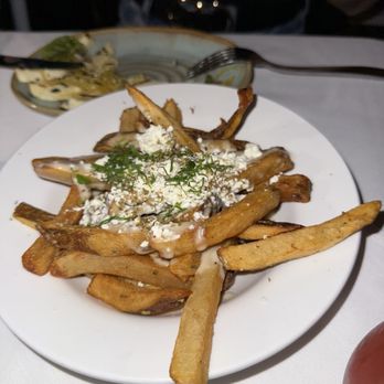 Kyma Hudson Yards - Feta Fries - Seafood Near Me - New York, New York Kyma Hudson Yards - Feta Fries - Seafood Near Me - New York, New York