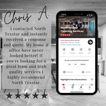 North TexStar Cleaning Services - Home Cleaning Near Me