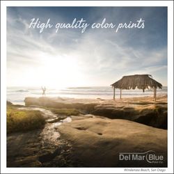Del Mar Blue Print - High quality color prints, available at Del Mar Blue.