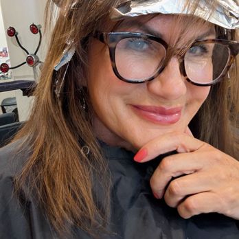 The Beauty Lounge On Main - This is before the cut getting some low lights and highlights - Hair Salons Near Me - Winters, California The Beauty Lounge On Main - This is before the cut getting some low lights and highlights - Hair Salons Near Me - Winters, California