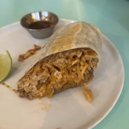 Chicken Tinga Burrito