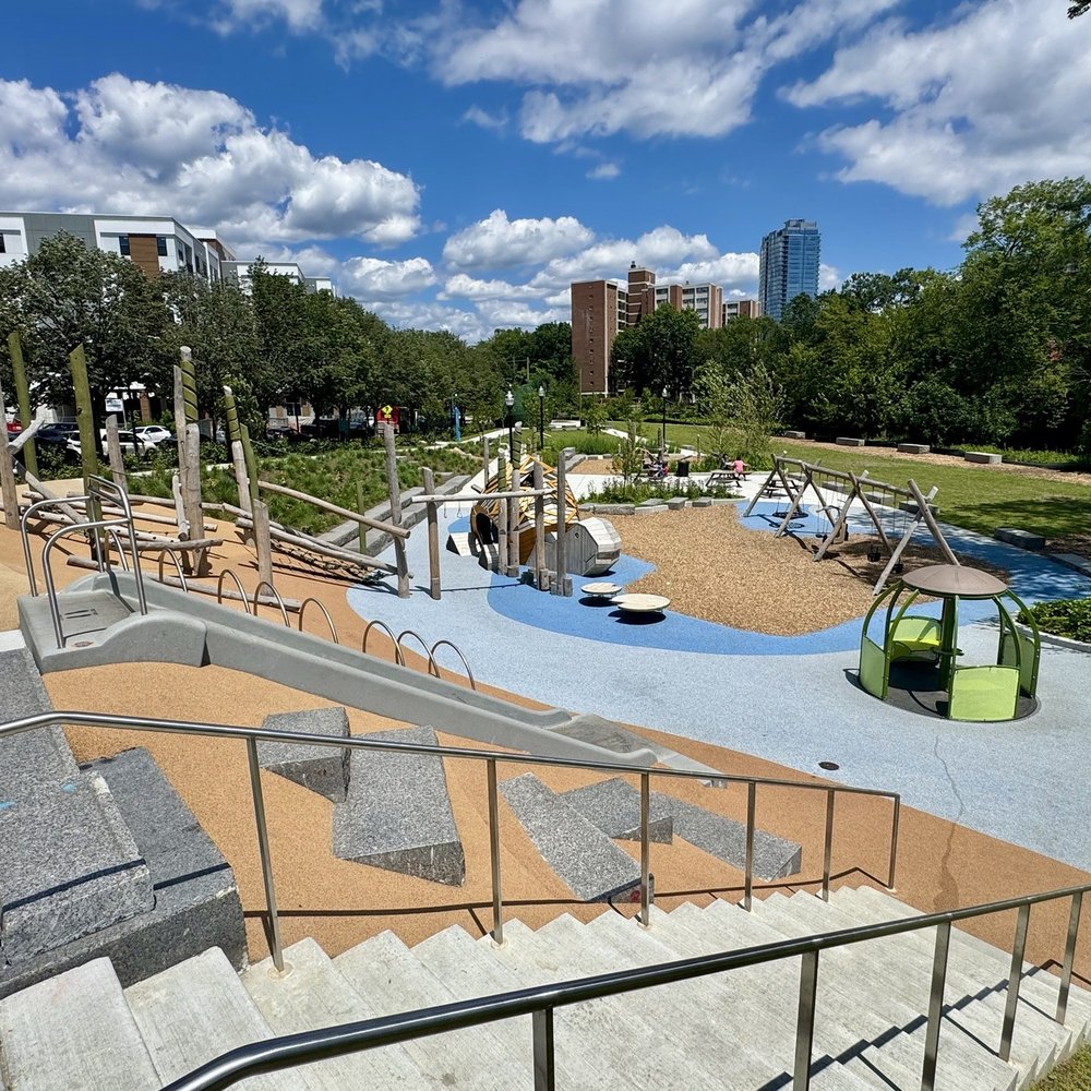 Mill River Park - Sue McGraw Friendship Playground - Parks Near Me - Stamford, Connecticut Mill River Park - Sue McGraw Friendship Playground - Parks Near Me - Stamford, Connecticut