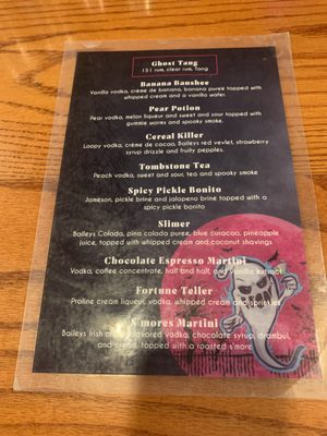 Menu photo 6 Ghost Bar New Orleans, LA