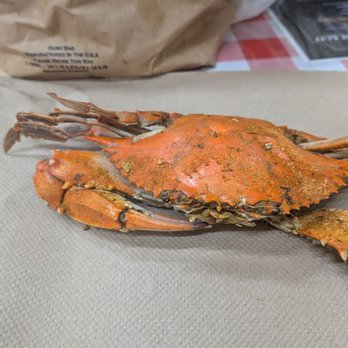 Seafood In The Buff Wheaton - Medium male blue crabs - Seafood Near Me - Silver Spring, Maryland Seafood In The Buff Wheaton - Medium male blue crabs - Seafood Near Me - Silver Spring, Maryland