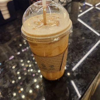 LavAzza - Frozen cafe caramel with oat milk and no whipped cream - Coffee & Tea Near Me - Las Vegas, Nevada LavAzza - Frozen cafe caramel with oat milk and no whipped cream - Coffee & Tea Near Me - Las Vegas, Nevada