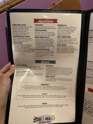 Menu photo 2 Que Mas Mexican Cafe North Las Vegas, NV Menu photo 2 Que Mas Mexican Cafe North Las Vegas, NV