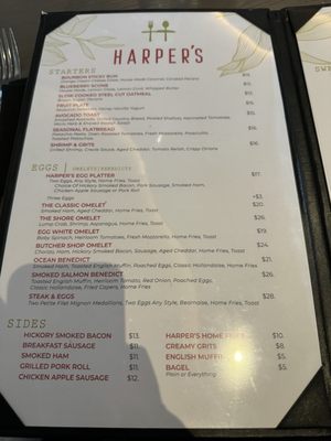 Menu photo 7 Harper's Atlantic City, NJ