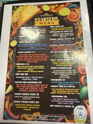 Menu photo 1 Taquitos Locos South Padre Island, TX Menu photo 1 Taquitos Locos South Padre Island, TX