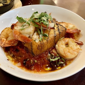 Bistro 135 - Crispy polenta and shrimp, not very crispy but it's good - Italian Near Me - Tracy, California Bistro 135 - Crispy polenta and shrimp, not very crispy but it's good - Italian Near Me - Tracy, California