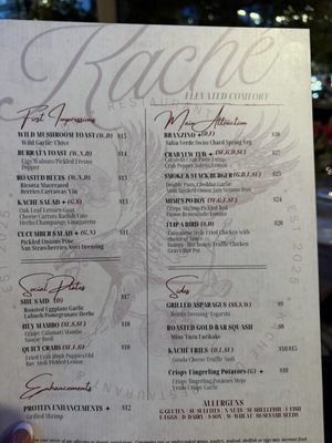 Menu photo 1 Kache Washington, DC, DC Menu photo 1 Kache Washington, DC, DC