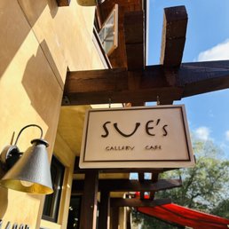 Exterior outside entrance of Sue's Gallery Cafe - Saratoga, California Exterior outside entrance of Sue's Gallery Cafe - Saratoga, California