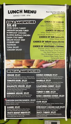 Menu photo 2 Sprout Cafe Bethesda, MD