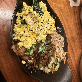 Lazy Dog Restaurant & Bar - Korean Ribeye Bibimbap* - New American Near Me - Chantilly, Virginia Lazy Dog Restaurant & Bar - Korean Ribeye Bibimbap* - New American Near Me - Chantilly, Virginia