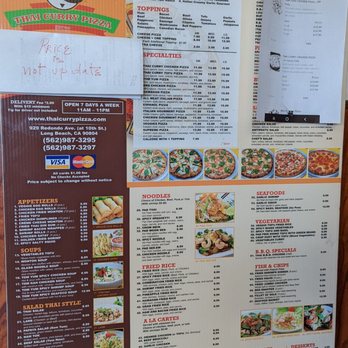 Thai Curry Pizza - As of 12/26/2021 - Pizza Near Me - Long Beach, California Thai Curry Pizza - As of 12/26/2021 - Pizza Near Me - Long Beach, California