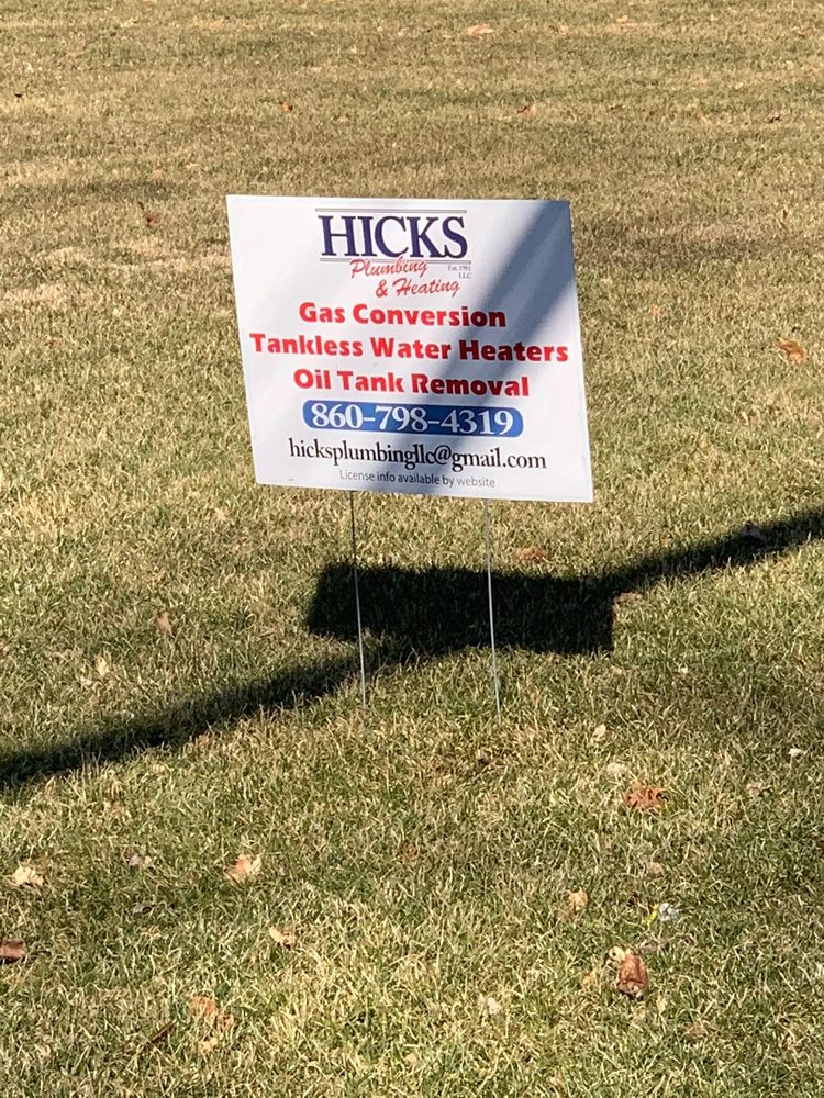 Slide of Hicks Plumbing & Heating