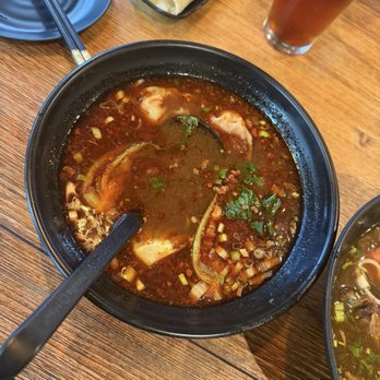 Noodle Man - A14. Spicy Wonton Soup (8) / 鲜肉馄饨汤 - Chinese Near Me - Chesapeake, Virginia Noodle Man - A14. Spicy Wonton Soup (8) / 鲜肉馄饨汤 - Chinese Near Me - Chesapeake, Virginia