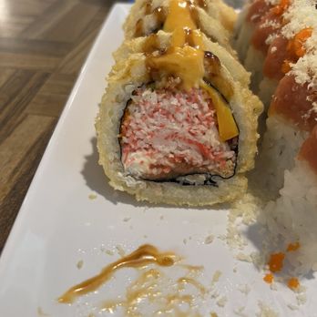 Sakura Sushi - Cowboy roll with "crab" - Sushi Bars Near Me - Roseburg, Oregon