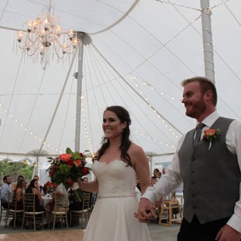 Nella Terra Cellars - Under the stars, and the celebration continues in the amazing tent lit by beautiful chandeliers and strings of lights. - Wineries Near Me - Sunol, California