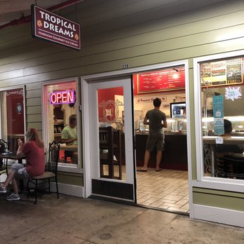 Tropical Dreams - Storefront - Ice Cream & Frozen Yogurt Near Me - Kapaa, Hawaii Tropical Dreams - Storefront - Ice Cream & Frozen Yogurt Near Me - Kapaa, Hawaii