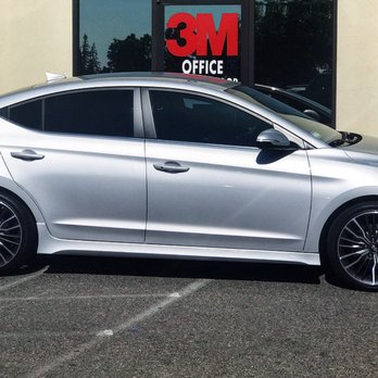 Quality Auto Glass Tint - 2017 Elantra Sport. - Vehicle Wraps Near Me - Salida, California