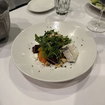 Lou & Mickey's - Roasted Beets : Humboldt Fog blue cheese - Steakhouses Near Me - San Diego, California