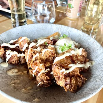 Sky Bistro - Fried Chicken + Waffles - Canadian (New) Near Me - Banff, Alberta Sky Bistro - Fried Chicken + Waffles - Canadian (New) Near Me - Banff, Alberta