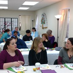 The Healing Frequency - Having fun in deep conversation at the new year new you work shop 2018