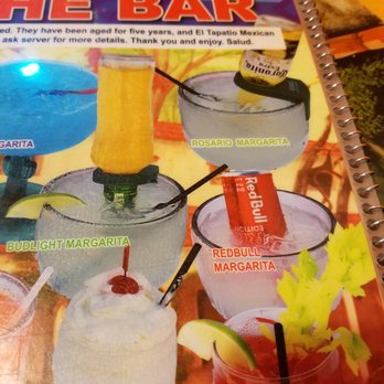 El Tapatio - drink menu - Mexican Near Me - Parachute, Colorado