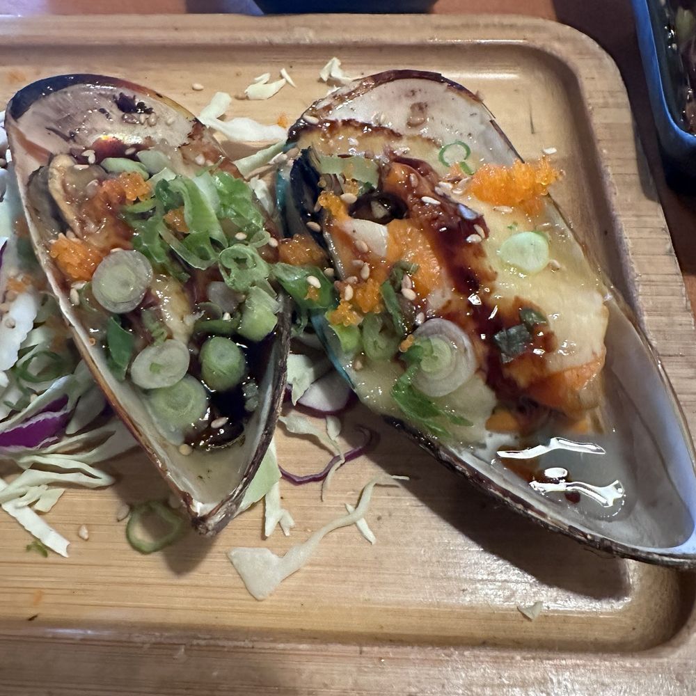 DAI Sushi - Baked mussels - Japanese Near Me - Westminster, California DAI Sushi - Baked mussels - Japanese Near Me - Westminster, California