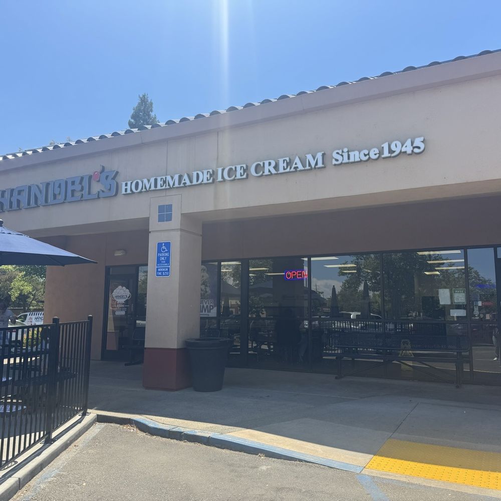 Handel’s Homemade Ice Cream - Outside - Ice Cream & Frozen Yogurt Near Me - Folsom, California Handel’s Homemade Ice Cream - Outside - Ice Cream & Frozen Yogurt Near Me - Folsom, California