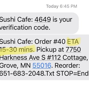 Sushi Cafe - Very very slow - Sushi Bars Near Me - Cottage Grove, Minnesota Sushi Cafe - Very very slow - Sushi Bars Near Me - Cottage Grove, Minnesota