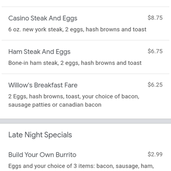 Willows Restaurant - American Near Me - Scottsdale, Arizona