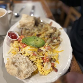 Maltby Cafe - a plate of food and a cup of coffee - American Near Me - Snohomish, Washington