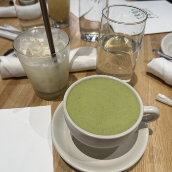 True Food Kitchen - Passion Colada and Matcha Horchata - Vegetarian Near Me - Annapolis, Maryland