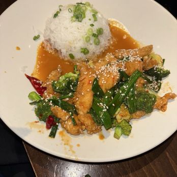 Jinja Bar & Bistro ABQ Westside - Sesame chicken - New American Near Me - Albuquerque, New Mexico