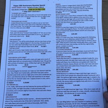 Bay State Brewing - Beer Menu - Breweries Near Me - Worcester, Massachusetts