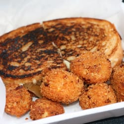 Devilicious - Truffle tots and the lobster grilled cheese