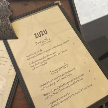 ZuZu - Menu - Tapas Bars Near Me - Napa, California ZuZu - Menu - Tapas Bars Near Me - Napa, California