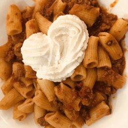 Rigatoni Bolognese