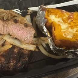 "Medium Rare" steak. "Medium Rare" steak.