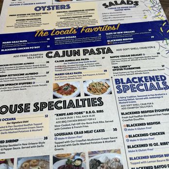 Oceana Grill - Cajun/Creole Near Me - New Orleans, Louisiana Oceana Grill - Cajun/Creole Near Me - New Orleans, Louisiana
