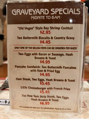 Menu photo 1 Coronado Cafe Las Vegas, NV