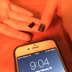 Classic Nails - Two hours later...