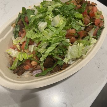 Chipotle Mexican Grill - Chicken and steak bowl. - Fast Food Near Me - Royse City, Texas