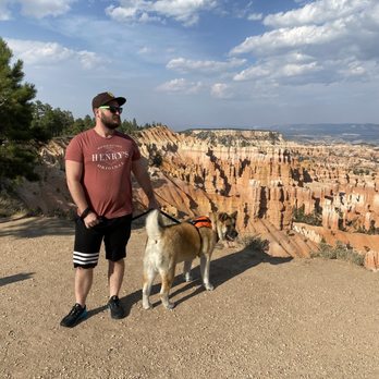 Bryce Canyon National Park - Zelda was looking at all of the sniffing possibilities - Parks Near Me Bryce Canyon National Park - Zelda was looking at all of the sniffing possibilities - Parks Near Me