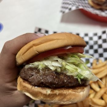 Sliders Burger - 6oz beef burger with pepper jack cheese and fries - Burgers Near Me - San Jose, California Sliders Burger - 6oz beef burger with pepper jack cheese and fries - Burgers Near Me - San Jose, California