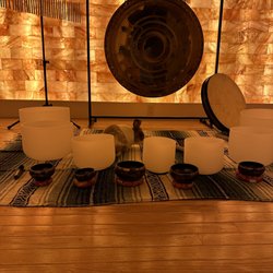 Fred Parker Wellness - Sound bath sessions in the Himalayan Salt Room. Bunny only makes special appearances
