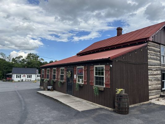 Log Cabin Barbecue by null
